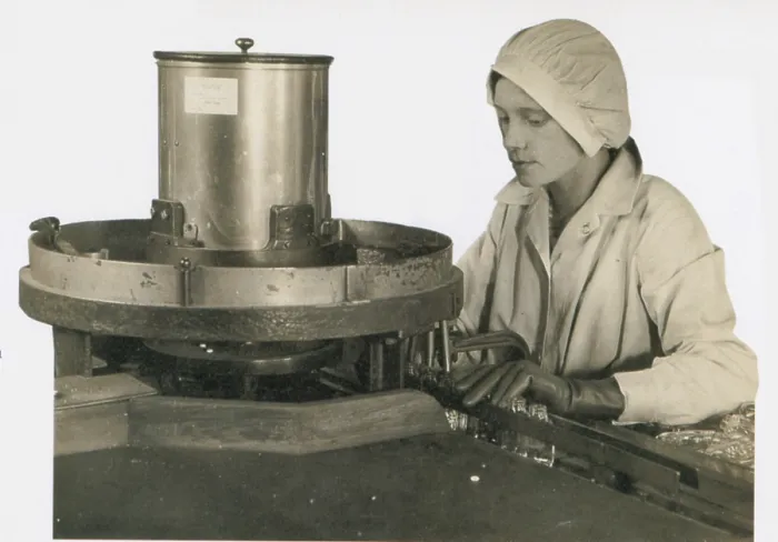 Framed Print : Early Laxative Pill Production