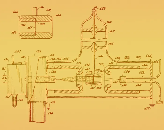 Framed Print : Early Patent for Accelerator, 1937