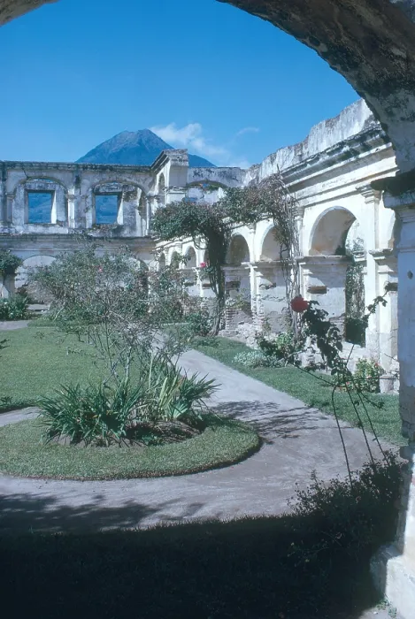 Framed Print : Earthquake Ruins, Guatemala Framed Print : Earthquake Ruins, Guatemala
