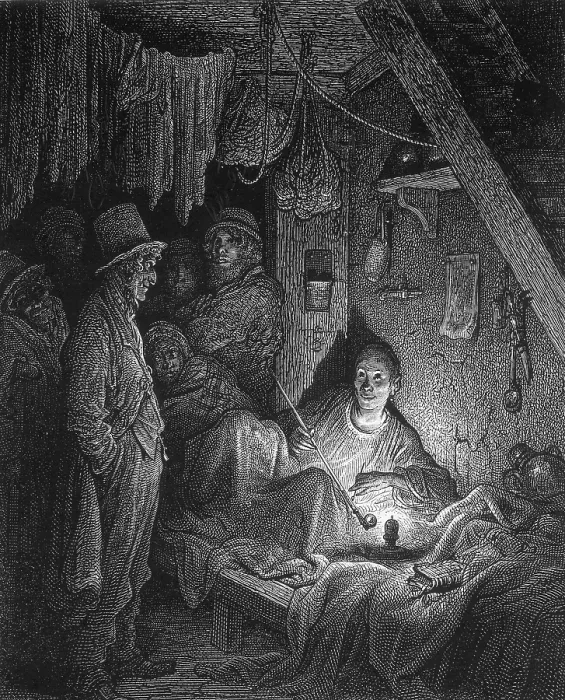 Framed Print : East End Opium Den, 1872