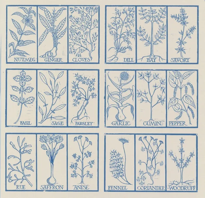 Framed Print : Edible herbs Framed Print : Edible herbs