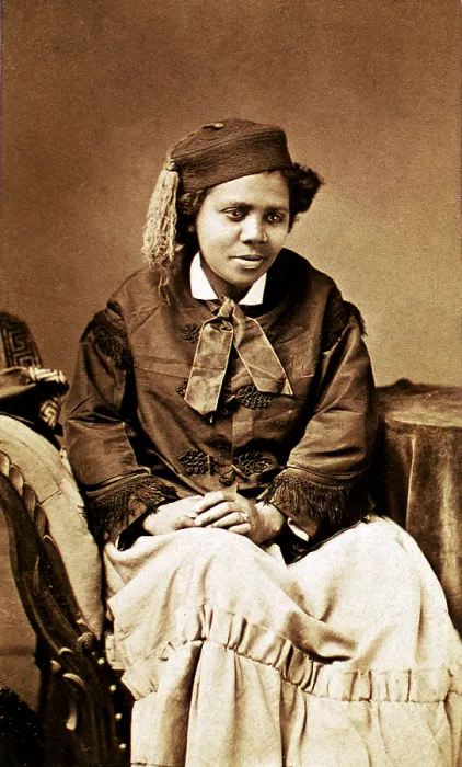 Framed Print : Edmonia Lewis, American Sculptor Framed Print : Edmonia Lewis, American Sculptor