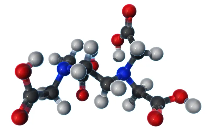 Framed Print : EDTA, Molecular Model Framed Print : EDTA, Molecular Model
