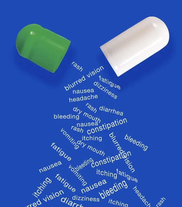 Framed Print : Side Effects of Medication