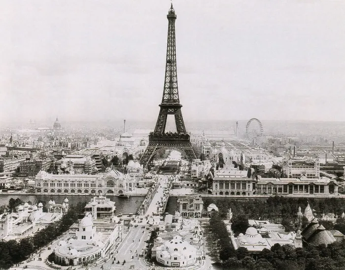 Framed Print : Eiffel Tower, Paris Expo, 1900 Framed Print : Eiffel Tower, Paris Expo, 1900