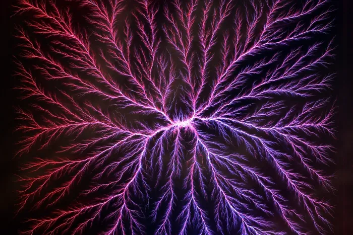 Framed Print : Electrical Discharge (Lichtenberg Figure) Framed Print : Electrical Discharge (Lichtenberg Figure)