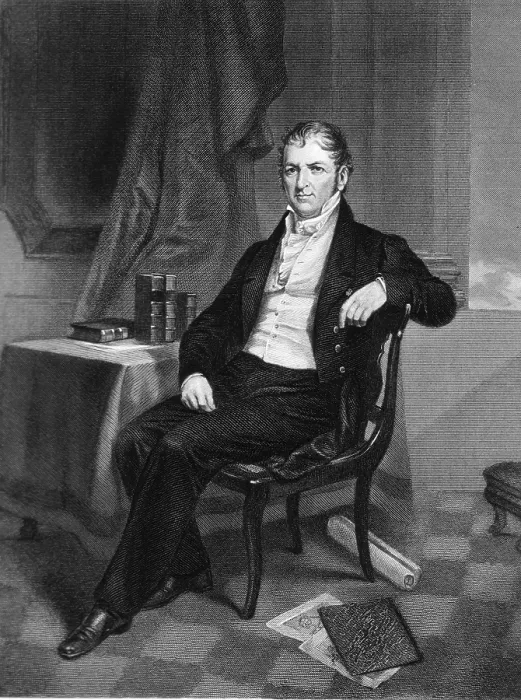 Framed Print : Eli Whitney, American Inventor