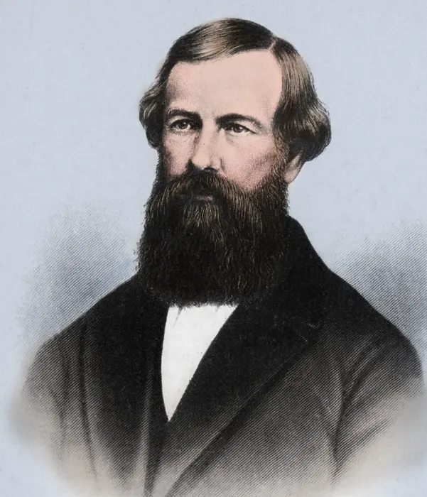 Framed Print : Elisha Graves Otis, American Inventor Framed Print : Elisha Graves Otis, American Inventor