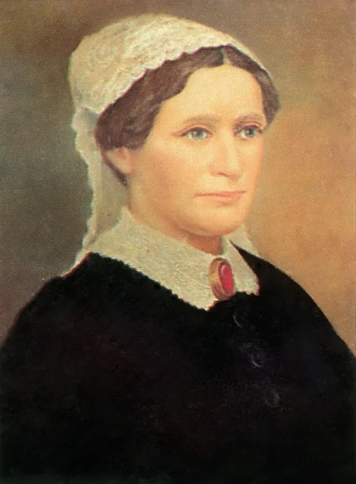 Framed Print : Eliza Johnson, First Lady Framed Print : Eliza Johnson, First Lady