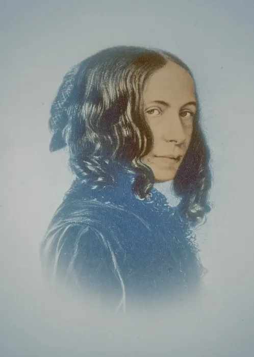 Framed Print : Elizabeth Barrett Browning, English Poet Framed Print : Elizabeth Barrett Browning, English Poet