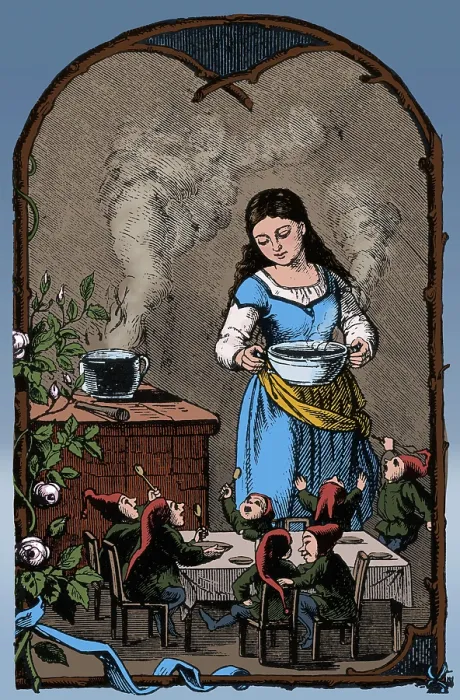 Framed Print : The Elves Supper, Legendary Creatures