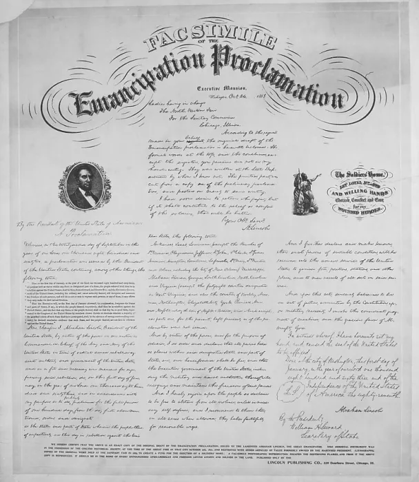 Framed Print : Emancipation Proclamation Framed Print : Emancipation Proclamation