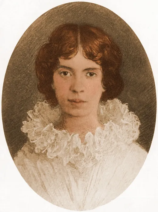 Framed Print : Emily Dickinson, American Poet Framed Print : Emily Dickinson, American Poet