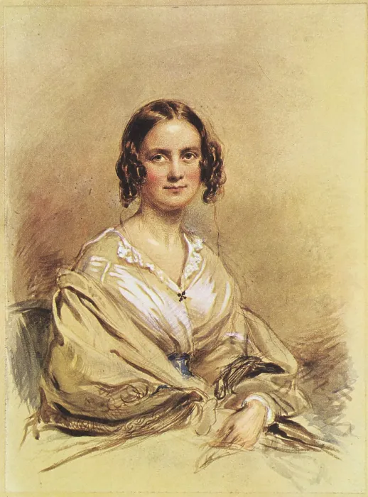 Framed Print : Emma Wedgwood, Mrs. Charles Darwin Framed Print : Emma Wedgwood, Mrs. Charles Darwin