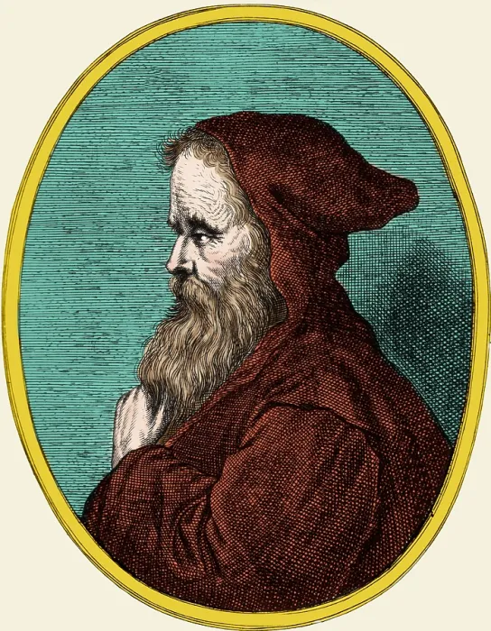 Framed Print : Empedocles, Ancient Greek Philosopher