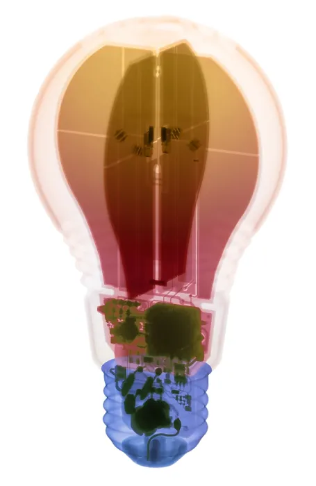 Framed Print : Energy Efficient LED Light, X-ray Framed Print : Energy Efficient LED Light, X-ray