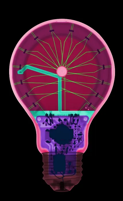 Framed Print : Energy Efficient LED Light, X-ray Framed Print : Energy Efficient LED Light, X-ray