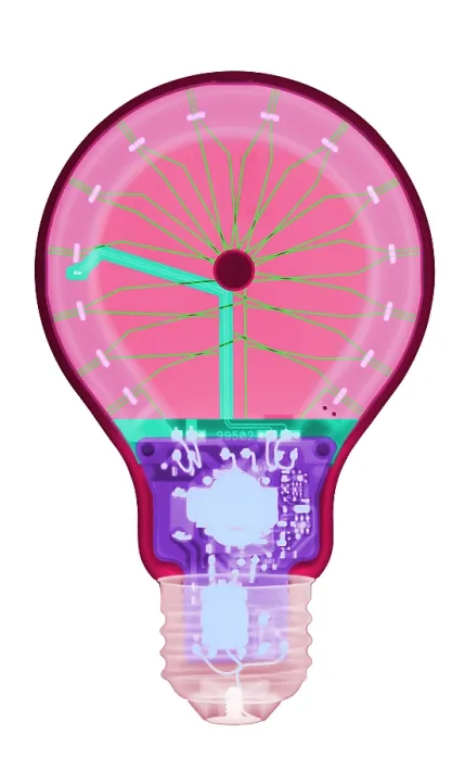 Framed Print : Energy Efficient LED Light, X-ray Framed Print : Energy Efficient LED Light, X-ray