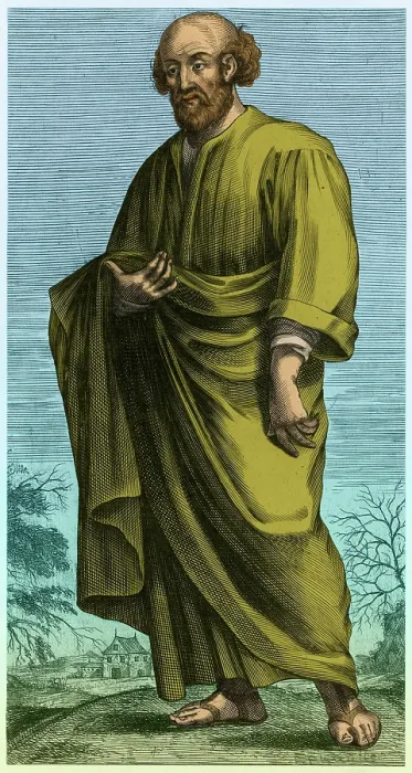 Framed Print : Epicurus, Ancient Greek Philosopher