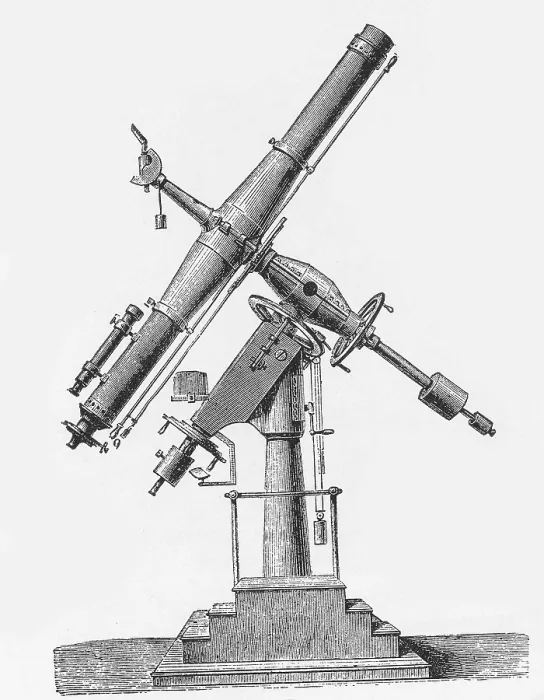 Framed Print : Equatorial Telescope Framed Print : Equatorial Telescope
