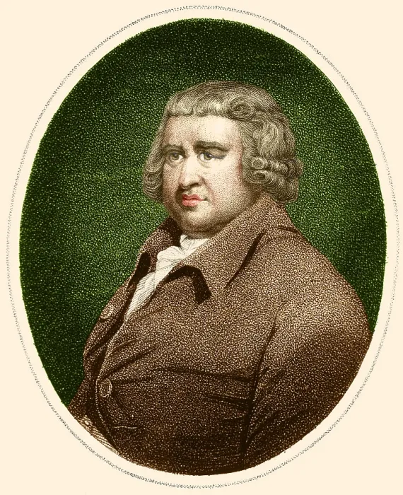 Framed Print : Erasmus Darwin, English Polymath Framed Print : Erasmus Darwin, English Polymath