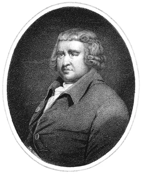 Framed Print : Erasmus Darwin, English Polymath