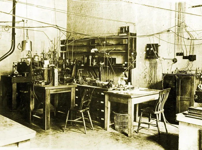 Framed Print : Ernest Rutherford Laboratory Framed Print : Ernest Rutherford Laboratory