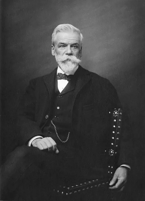 Framed Print : Ernest Solvay, Belgian Chemist Framed Print : Ernest Solvay, Belgian Chemist