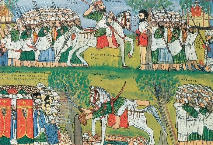 Framed Print : Ethiopian-Adal War, 16th Century Framed Print : Ethiopian-Adal War, 16th Century