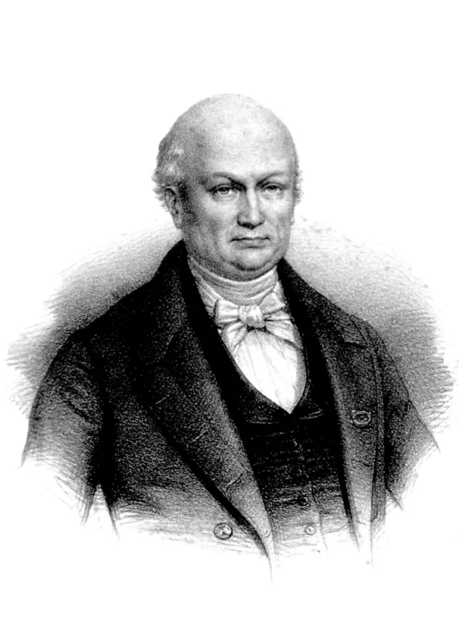 Framed Print : Etienne Saint-Hilaire, French Naturalist