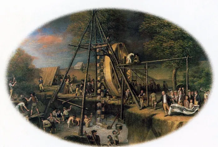 Framed Print : Exhumation of the Mastodon