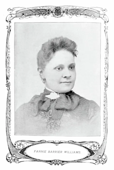 Framed Print : Fannie Barrier Williams, American Educator and Activist Framed Print : Fannie Barrier Williams, American Educator and Activist