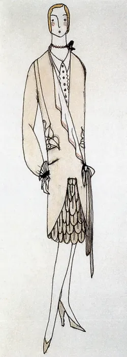 Framed Print : Fashion Design, 1920s Framed Print : Fashion Design, 1920s