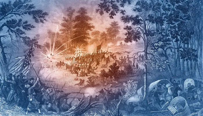 Framed Print : First Battle of Bull Run, 1861 Framed Print : First Battle of Bull Run, 1861