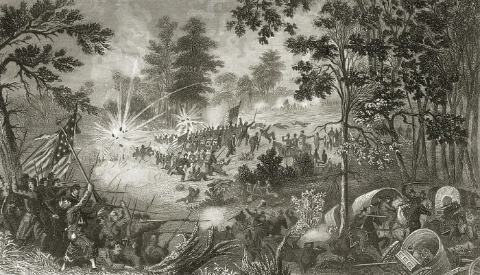 Framed Print : First Battle of Bull Run, 1861 Framed Print : First Battle of Bull Run, 1861