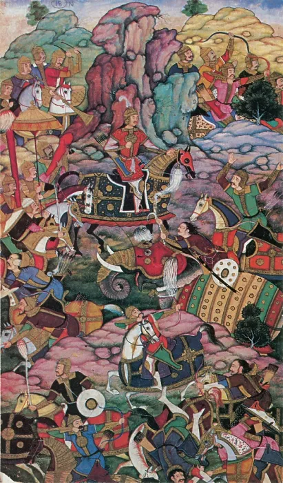Framed Print : First Battle of Panipat, 1526 Framed Print : First Battle of Panipat, 1526