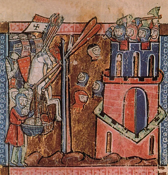 Framed Print : First Crusade, Germ Warfare, Siege of Nicaea, 1098 Framed Print : First Crusade, Germ Warfare, Siege of Nicaea, 1098