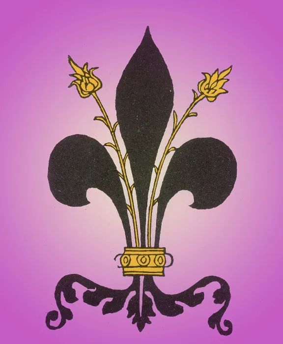 Framed Print : Fleur-de-Lis Framed Print : Fleur-de-Lis