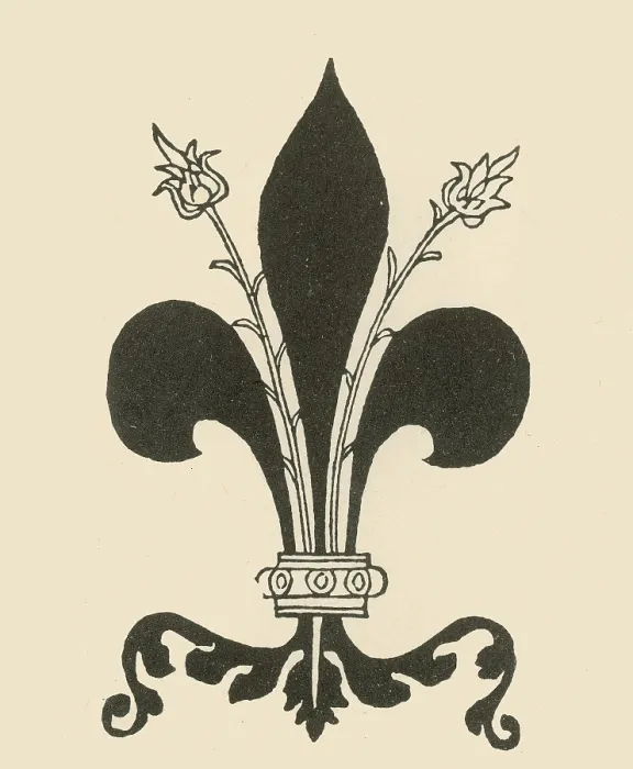 Framed Print : Fleur-de-Lis Framed Print : Fleur-de-Lis