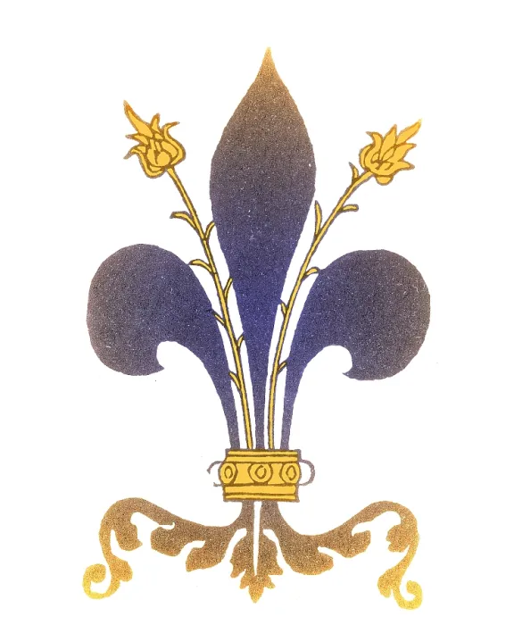 Framed Print : Fleur-de-Lis