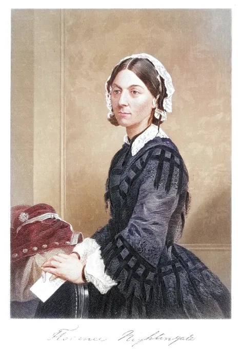 Framed Print : Florence Nightingale Framed Print : Florence Nightingale