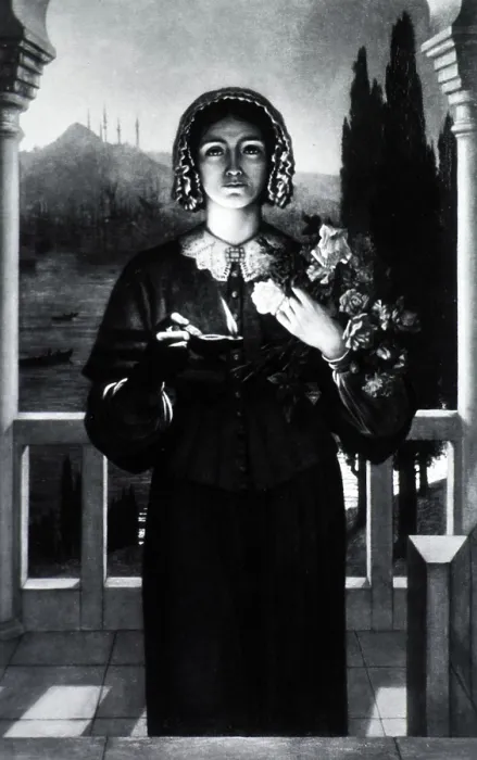 Framed Print : Florence Nightingale, Lady with the Lamp Framed Print : Florence Nightingale, Lady with the Lamp