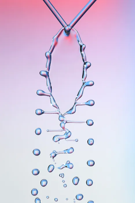 Framed Print : Fluid Fishbone Effect Framed Print : Fluid Fishbone Effect