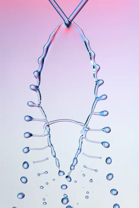 Framed Print : Fluid Fishbone Effect Framed Print : Fluid Fishbone Effect