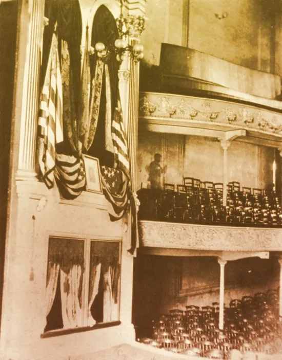 Framed Print : Ford's Theater, Lincoln Assassination