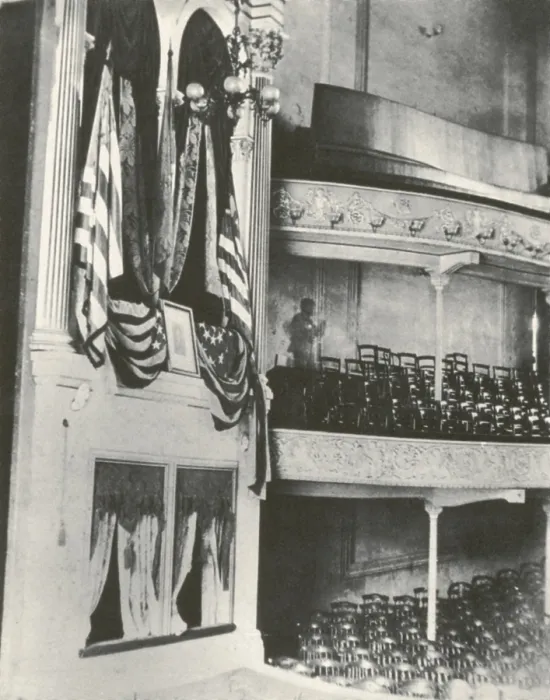 Framed Print : Ford's Theater, Lincoln Assassination