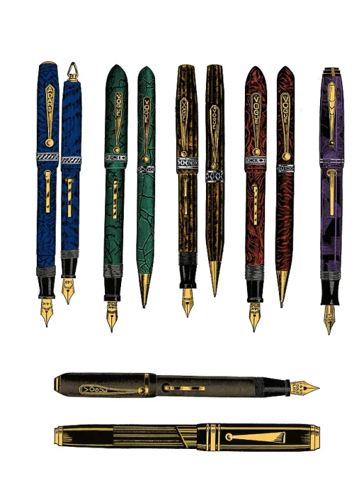 Framed Print : Fountain Pens Framed Print : Fountain Pens