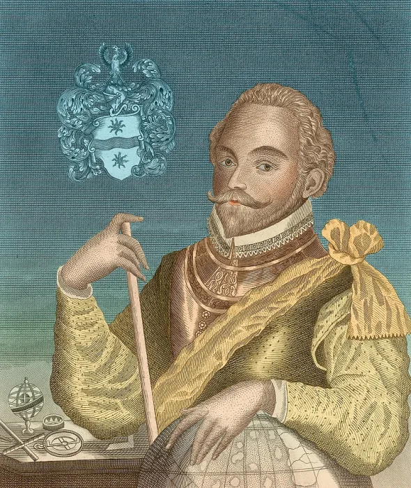 Framed Print : Francis Drake, English Explorer Framed Print : Francis Drake, English Explorer