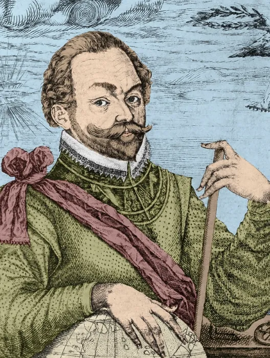 Framed Print : Francis Drake, English Explorer