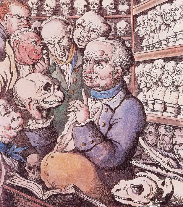 Framed Print : Franz Josef Gall, German Phrenologist